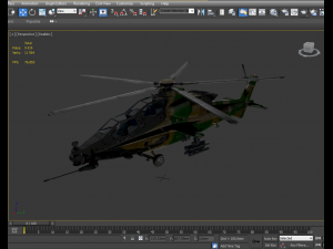 caic z-10 helicopter 3D Модель