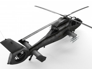 harbin z-19 3D Model