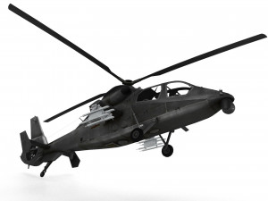harbin z-19 3D Model
