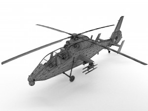 harbin z-19 3D Model