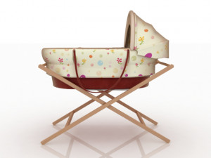 baby bed 3D Model