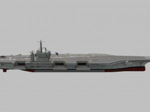 porta-avi&otilde;es cvn-69 Modelo 3D