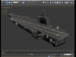 porta-avi&otilde;es cvn-69 Modelo 3D