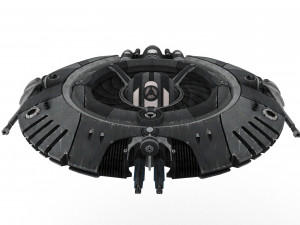 fighting ufo 3D Model