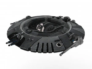 luchando contra ovnis Modelo 3D