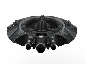 luchando contra ovnis Modelo 3D