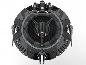 luchando contra ovnis Modelo 3D