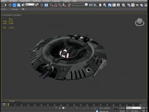 luchando contra ovnis Modelo 3D