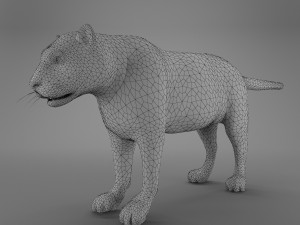 sumatran tiger 3D Model