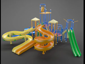 遊び場 3Dモデル