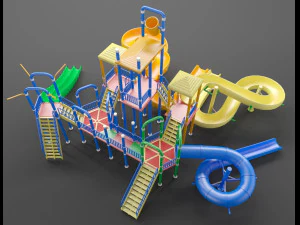 遊び場 3Dモデル