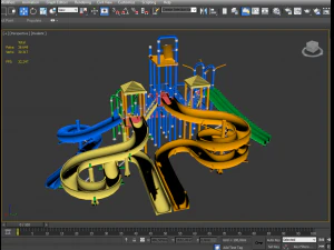 遊び場 3Dモデル