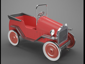 toy retro car 3D Model