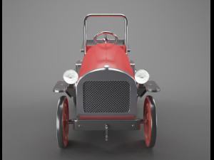 toy retro car 3D-Modell