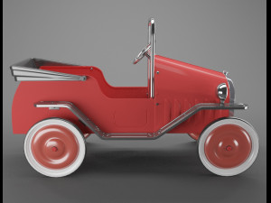toy retro car 3D-Modell