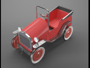 toy retro car 3D-Modell