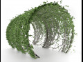tunnel green plants 3Dモデル