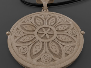 beauty pendant Modelo 3D