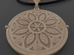 beauty pendant 3D Model