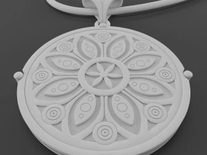 beauty pendant 3D Model