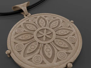beauty pendant 3D Model