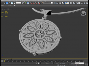 beauty pendant Modelo 3D