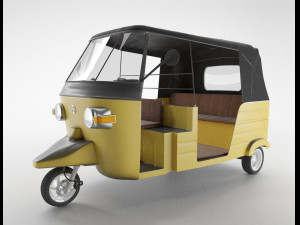 auto rickshaw 3D Model