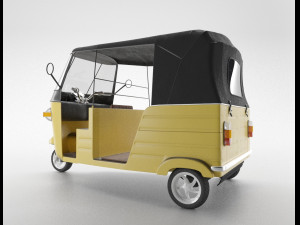 auto rickshaw 3D Модель