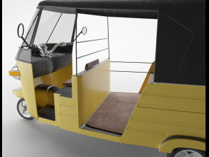 auto rickshaw 3D Модель