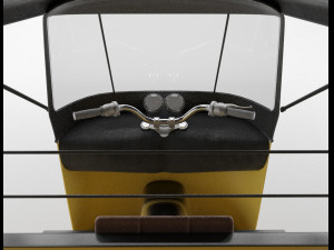auto rickshaw 3D Модель