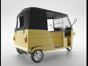 auto rickshaw 3D Модель