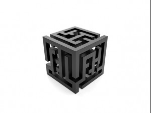 3d printed cube lamp 3D Model