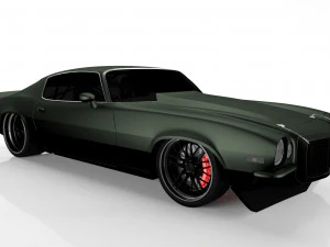 Chevrolet Camaro 1970 3D Model