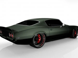 chevrolet camaro 1970 3D Model