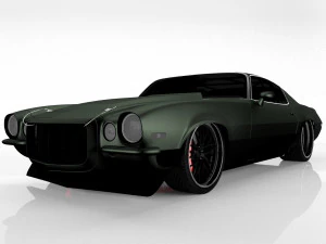 chevrolet camaro 1970 3D Model