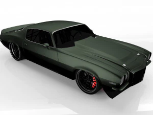 chevrolet camaro 1970 3D Model