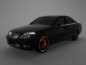 toyota mark ii jzx 110 3D Model