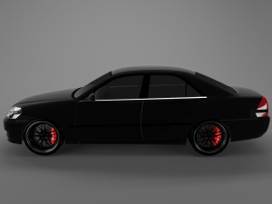 toyota mark ii jzx 110 Model 3D