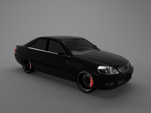 toyota mark ii jzx 110 Model 3D
