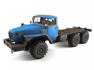 ural-4320 truck 3D Model