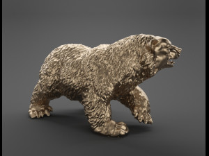bear sculpture 3D मॉडल