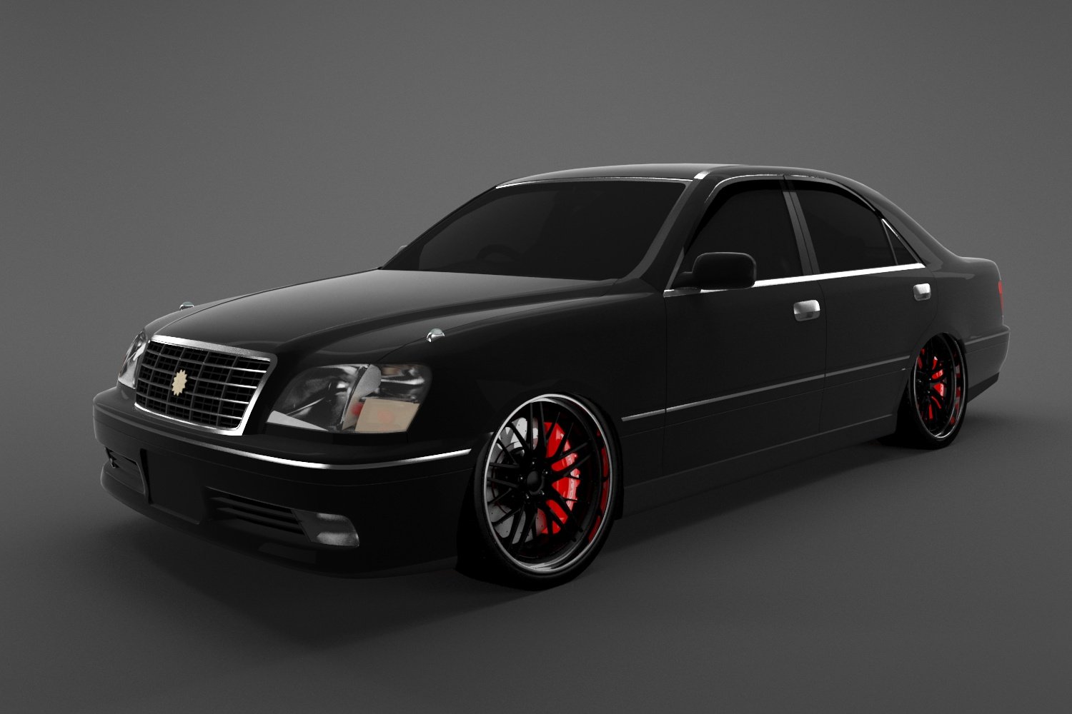 Toyota Crown 3d Model In Sedan 3dexport