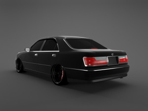 toyota crown Model 3D