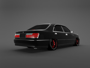 toyota crown Model 3D