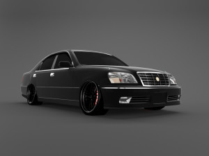 toyota crown Model 3D