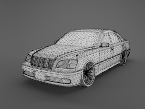toyota crown Model 3D