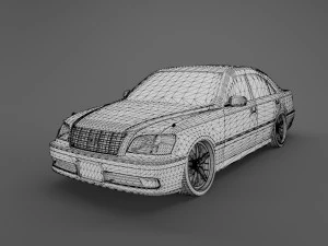 toyota crown 3D Model