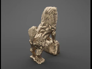 chimera 3D Model