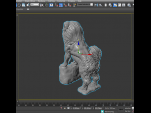 chimera 3D Model