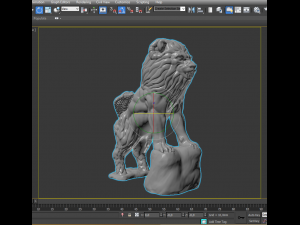 chimera 3D Model